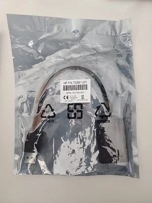 HP DisplayPort to VGA Adapter P/N 752661-001 SPS 753745-001 Rev.B - Image 1 of 2