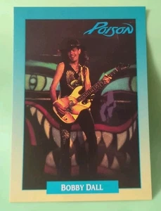Cartes Brockum Rock 1991 #213 Bobby Dall - Poison - Photo 1/2