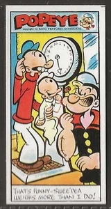 PRIMROSE-POPEYE 1960 (2ND SERIES)-#45- QUALITY CARD!! - Picture 1 of 2