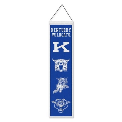 Kentucky Wildcats Evolution 8x32 Inch Vertical Wool Embroidered Hanging Banner - Image 1 of 4