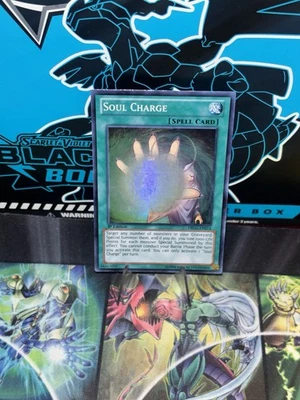Yugioh Soul Charge DRLG-EN014 Super Rare 1st Ed VLP - Image 1 of 2