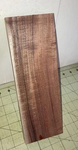 One Piece Hawaiian Mild Curl Formosan Koa Wood ~10 1/4" x 3 1/2" x 3/4" (#251) - Picture 1 of 4