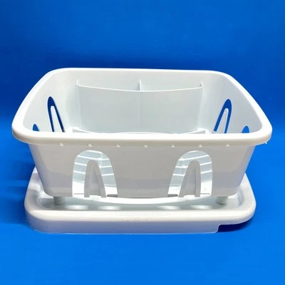 Mini estante de secado de platos Camco escurridor secador pequeño RV marino cámper fregadero Foto 1 de 4