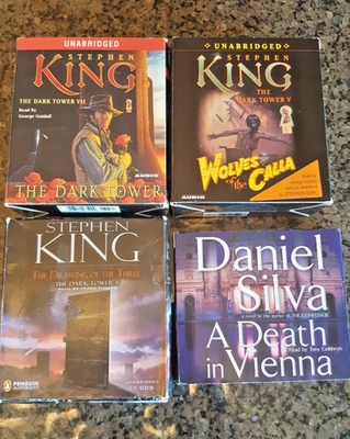 Stephen King  Audiobook CD unabridged, the dark tower, wolves of the calla + - Image 1 of 4