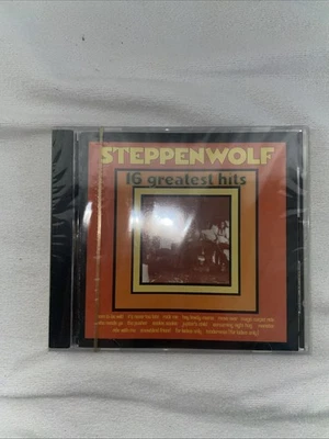 STEPPENWOLF 16 Greatest Hits CD 1985 MCA CRC MCAD-37049 BORN TO BE WILD SEALED - Image 1 of 2