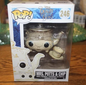 FUNKO POP! New in Box Mrs. Potts and Chip #246 - Picture 1 of 5