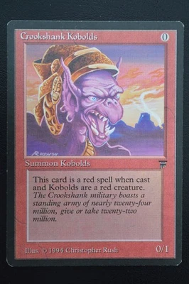 Magic The Gathering MTG CROOKSHANK KOBOLDS Legends LP Lightly Played - Image 1 of 2