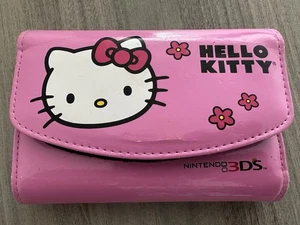 Hello Kitty Nintendo 3DS Rosa Funda Protectora de Viaje Consola Juego Soporte Bolsa - Imagen 1 de 3
