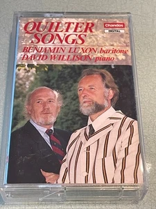 Quilter Songs - Cassette Tape Album - Benjamin Luxon & David Willison - 1989 - Picture 1 of 5