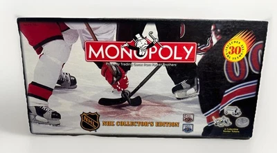Vintage 1999 Parker Brothers Monopoly NHL Collectors Edition- Complete - Image 1 of 4