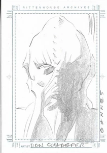 2001 rittenhouse stargate sg-1 season 5 oannes sketch card by dan schaefer - Picture 1 of 1