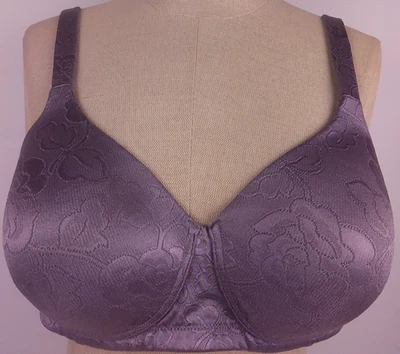 Sujetador Camiseta Vanity Fair 72297 Body Shine Púrpura Inalámbrico Talla 40 B.         (33) Foto 1 de 4