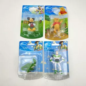 4 Disney Figurine by Beverly Hills Teddy Bear Company Mickey Pooh Toy Story - Picture 1 of 13