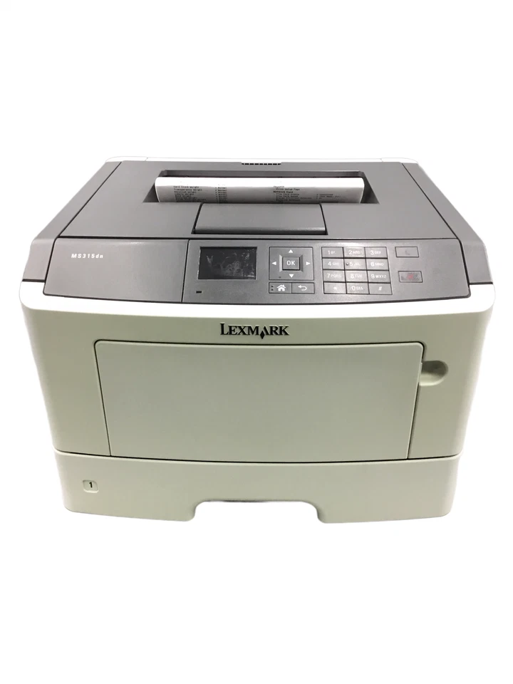 Lexmark MS315dn Monochrome Laser Printer - Image 1 of 4