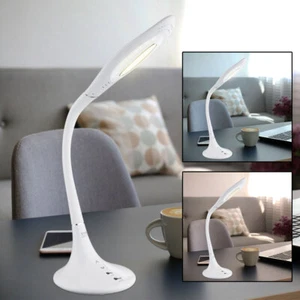 LED Schreib Tisch Lampe Leuchte Spot Beweglich Touch Dimmer Schlaf Zimmer Büro - Bild 1 von 12