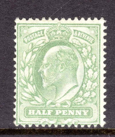 Great Britain Scott # 143 F/VF Unused 1904 ½p King Edward VII Cover