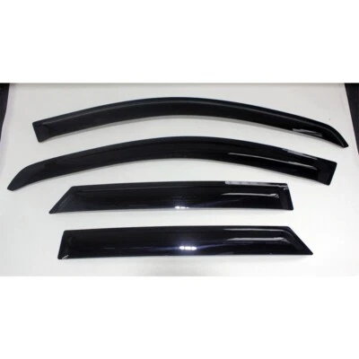 For Benz W164 06-11 ML350 Window Visor Weather Shield Sun Shade Vent Rain Guard Foto 1 de 4