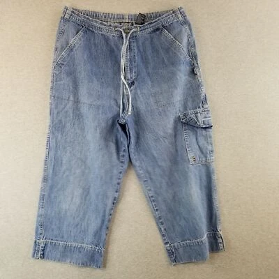 Blassport Jeans Womens Sz 14 VTG Stretch Waist Band 100%Cotton Med Wash Normcore - Image 1 of 4