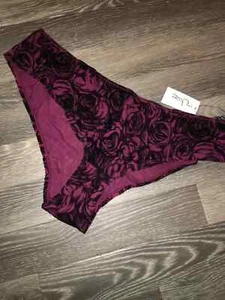 ULTIMO Red Black Pants Kickers New Size 8 New Tags Merlot - Picture 1 of 7