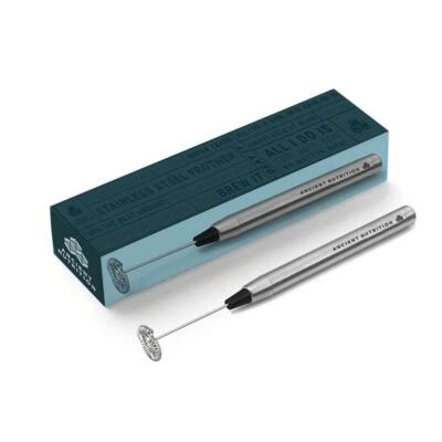 Nuevo Espumador de Leche Antiguo Nutrición Acero Inoxidable Latte Espresso Cappaccino  Foto 1 de 4