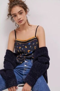 Anthropologie BL-NK NEW W/Tag ($68) Areena Crochet Cami Tank Top Size XS - Picture 1 of 10