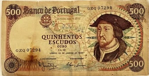 1966 Portuguese Escudo 500  - Picture 1 of 1