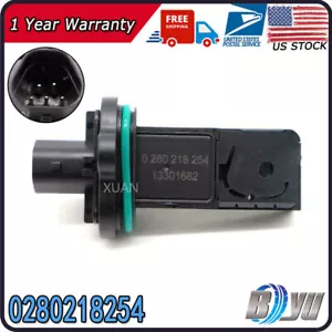 Mass Air Flow Meter Sensor MAF 0280218254 For Chevrolet Cruze Sonic Volt 1.4 1.8 - Picture 1 of 7