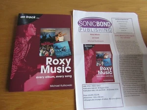Roxy Music On Track: Every Album, Every Song Book + Press Release - Bild 1 von 1