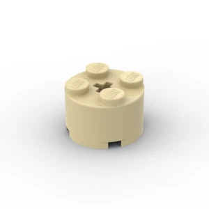 Lego 10x Rundstein 2x2 brick round 3941 beige tan - Picture 1 of 1