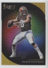 2021 Panini Select Color Wheel Gold Prizm 7/10 Baker Mayfield #CW-6