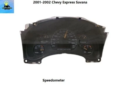 Cuadro de instrumentos velocímetro Chevy Express Savana 2001 2002 GAS 15769924 Foto 1 de 4