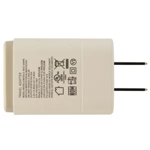 LG (MCS-02WDE) Wall Charger (5V/0.85A) for USB Travel Adapter - White - Picture 1 of 3
