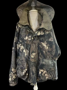 Columbia 3-in-1 Hunting Jacket/Interchange/Omni-Tech-Mossy Oak Breakup-Men 2XL - Picture 1 of 12