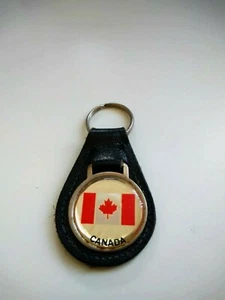 Llavero bandera canadiense de Canadá años 80 - Imagen 1 de 2