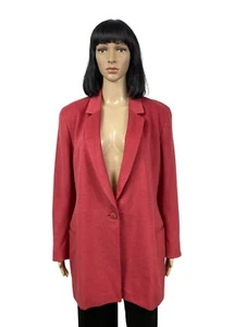 bogner soft long blazer angora womens size US 10 - Picture 1 of 9