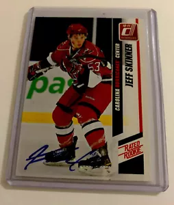 Don Russ Rated Rookie Autograph,Jeff Skinner, Carolina Hurricanes,#281, N/M Cond - Picture 1 of 2