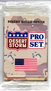 1991 Pro Set, DESERT STORM, Factory Sealed, Promo Pack (8 Cards) - Picture 1 of 2