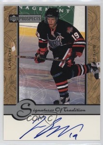 1999-00 Upper Deck Prospects Signatures of Tradition Jason Spezza #JS Auto