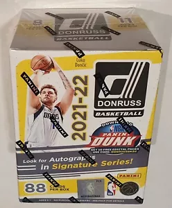 NBA Basketball Trading Cards 2021-22 Panini Donruss Blaster Box 88 cards - Bild 1 von 4