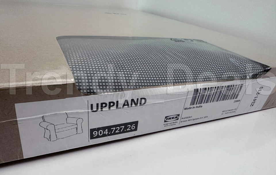 Ikea UPPLAND Cover for armchair COVER ONLY remmarn light gray - 904.727.26