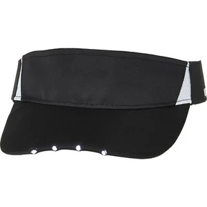 Visera de bicicleta con luz LED de doble visión con poca luz para correr luces nocturnas elige color - Imagen 1 de 6