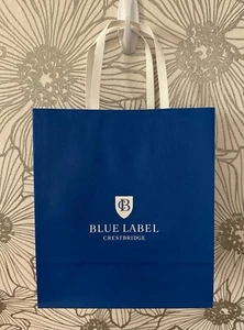 BURBERRY'S JAPAN Collection BLUE LABEL CRESTBRIDGE Store SHOPPING GIFT Paper BAG - Picture 1 of 7