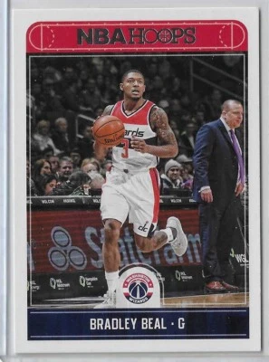 2017-18 Panini NBA Hoops Basketball Bradley Beal Card #245 Washington Wizards - Image 1 of 2