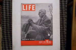Life Magazine Jan.17,1944 CHARLES BEARD, GUY NAMED JOE - Picture 1 of 1