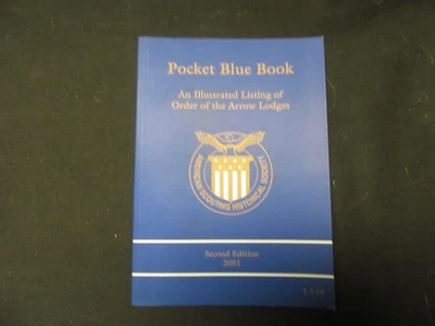 Pocket Blue Book Illustrated Listing of OA Lodges, 2nd edition 2001    Cov6 - Image 1 of 2