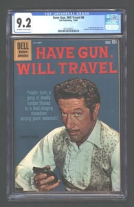Have Gun will Travel 6 CGC 9.2 Richard Boone Photo Cover 1960 - Picture 1 of 2