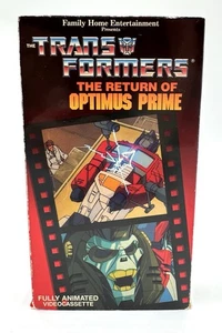 The Transformers: The Return Of Optimus Prime VHS Tape 1987 - Tested - Picture 1 of 7