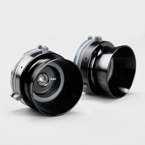 1 Pair Pro 1/4'' TEAC Black Nab Hub Adapters For Reel To Reel Tape Recorders - Picture 1 of 7