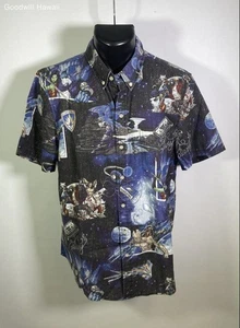 REYN SPOONER Button Hawaiian Aloha Tropical Shirt Men - Size M - Picture 1 of 3
