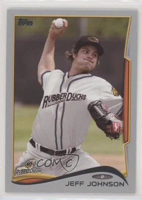 2014 Topps Pro Debut Silver /25 Jeff Johnson #181 - Image 1 of 2